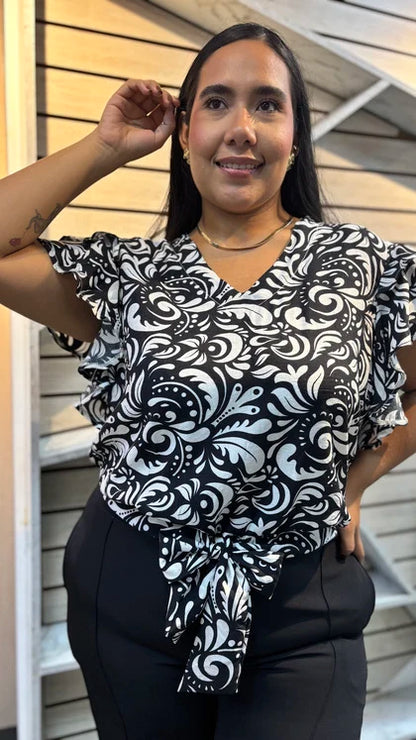 BLUSA CRISTAL - ¡Luce fresca, femenina y poderosa!