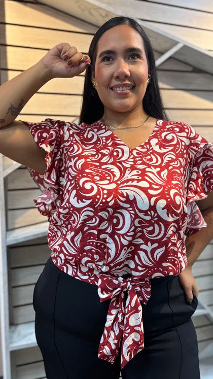 BLUSA CRISTAL - ¡Luce fresca, femenina y poderosa!