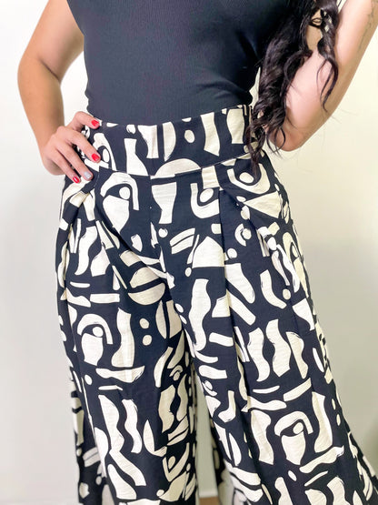 PANTALON  PALAZZO ALEXA  ESTAMPADO ✨